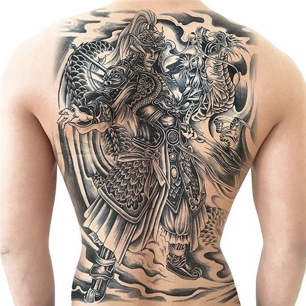 Top 103 Guardian Angel Tattoo Ideas 2021 Inspiration Guide  Warrior  tattoos Back tattoos for guys Angel tattoo designs