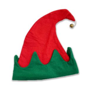 Festive Christmas Elf Hat with Bell