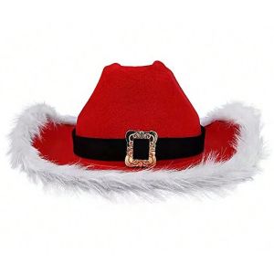 Western Style Christmas Cowboy Cowgirl Hat